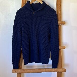 Merona Cable Knit Sweater - Navy